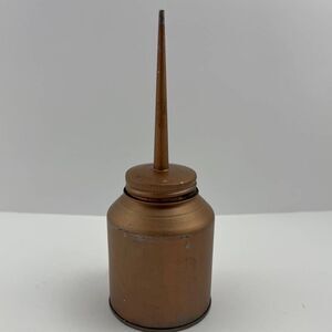 Vintage‎ Copper Tone Oiler Oil Can